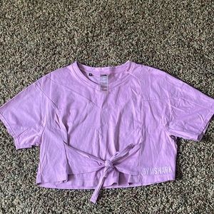 Gymshark crop top size small